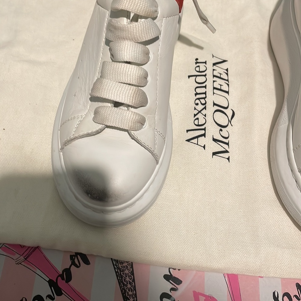Red Alexander McQueen Kids Sneakers - Picture 11 of 15